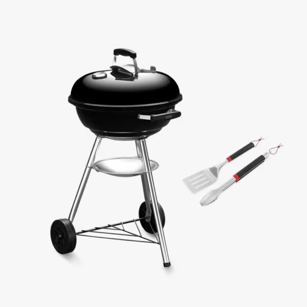 BUNDLE MUNDIALISTA COMPACT KETTLE 18” 47 cm, Negro